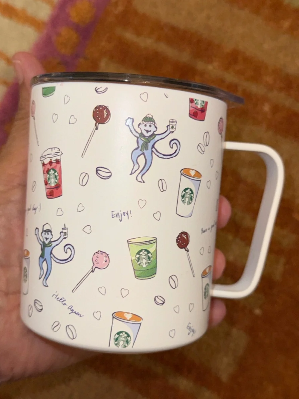 Starbucks x Roller Rabbit coffeehouse Bonanza mug LE holiday 2025 - Picture 2 of 4
